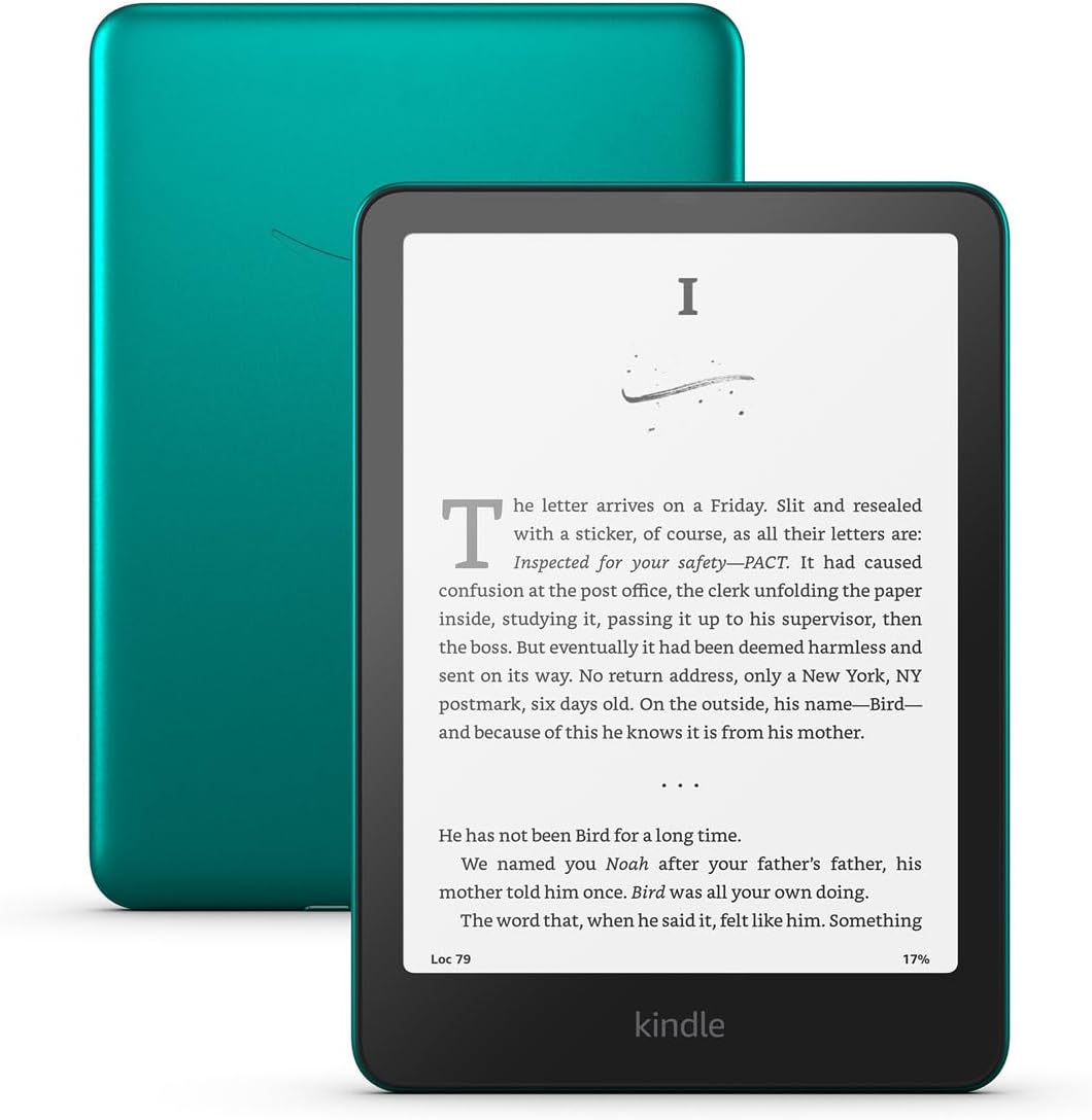 Kindle Paperwhite Signature 32GB – Auto-Light, Wireless Charging & 3 Months Free Kindle Unlimited
